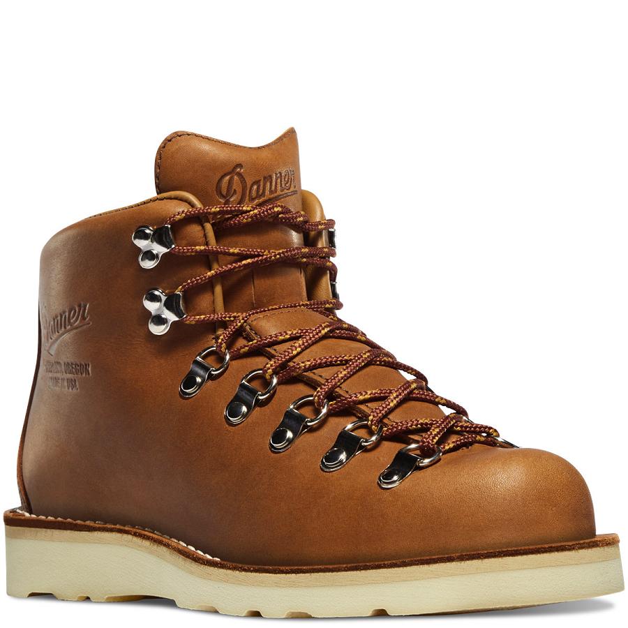 Brown Women's Danner Mountain Light Kenton Boots | SG1137CE