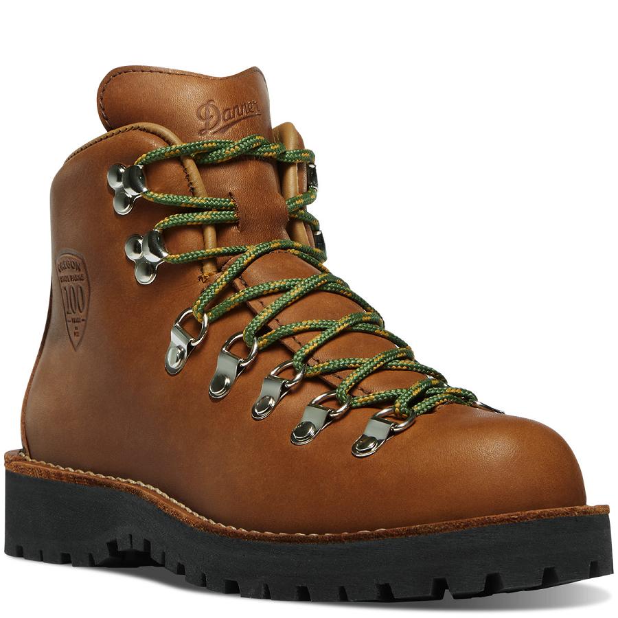 Brown Women's Danner Mountain Light OR State Parks Centennial Boots | SG1136XF