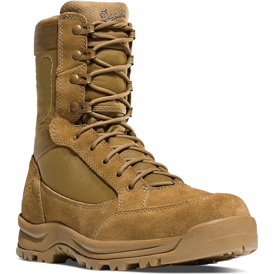 Brown Women's Danner Tanicus Military Boots | SG1032XF