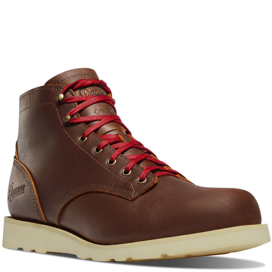 Burgundy Men's Danner Douglas GTX Boots | SG1530NB