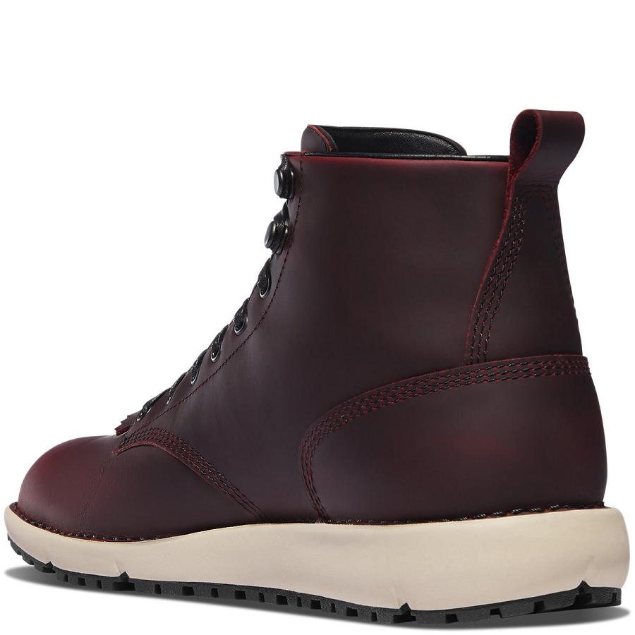 Burgundy Men's Danner Logger 917 Boots | SG1525ZG