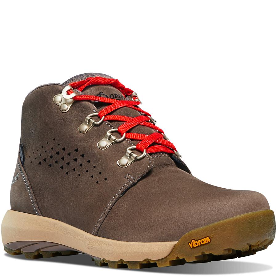 Chocolate Women's Danner Inquire Chukka Hiking Boots | SG1082LH