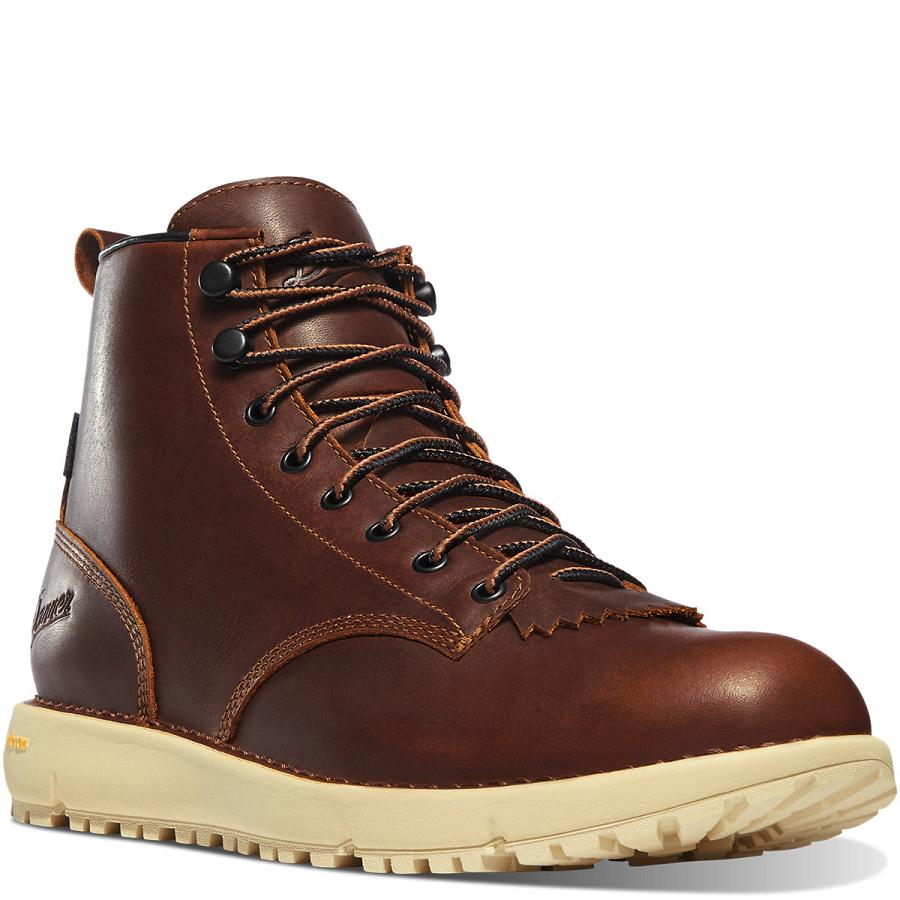 Coffee Men's Danner Logger 917 GTX Boots | SG1528VD