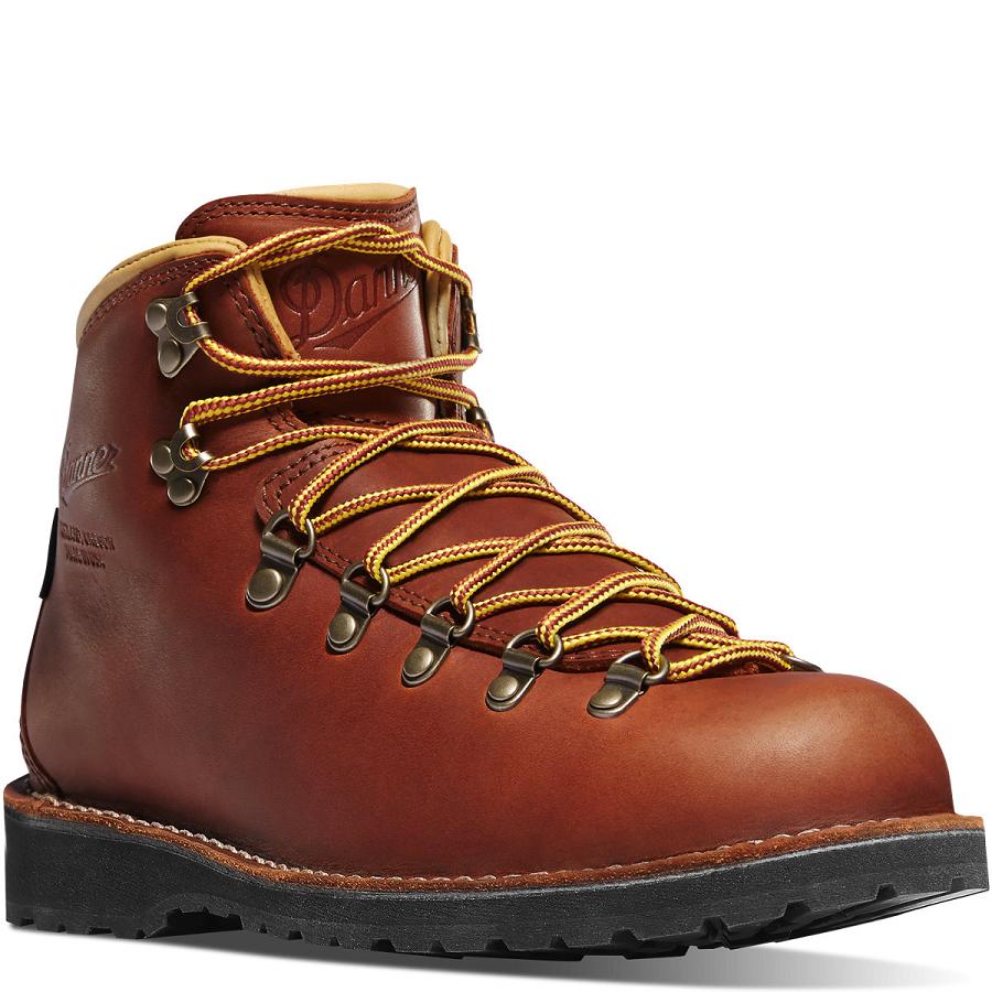 Coffee Women's Danner Mountain Pass Boots | SG1176OR