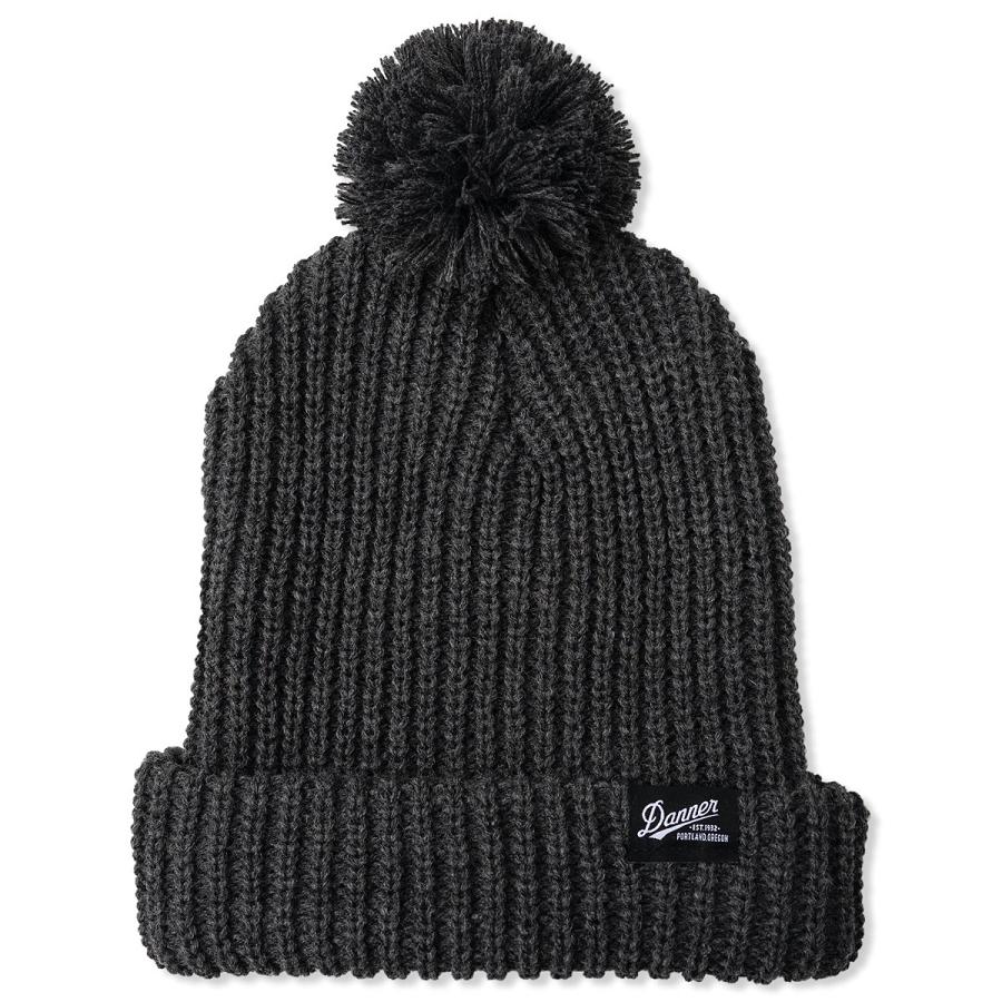 Dark Grey Men\'s Danner Classic Pom Beanie Hats | SG1675FM