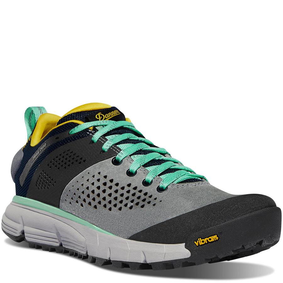 Grey / Blue / Yellow Women's Danner Trail 2650 Shoes | SG1010NB