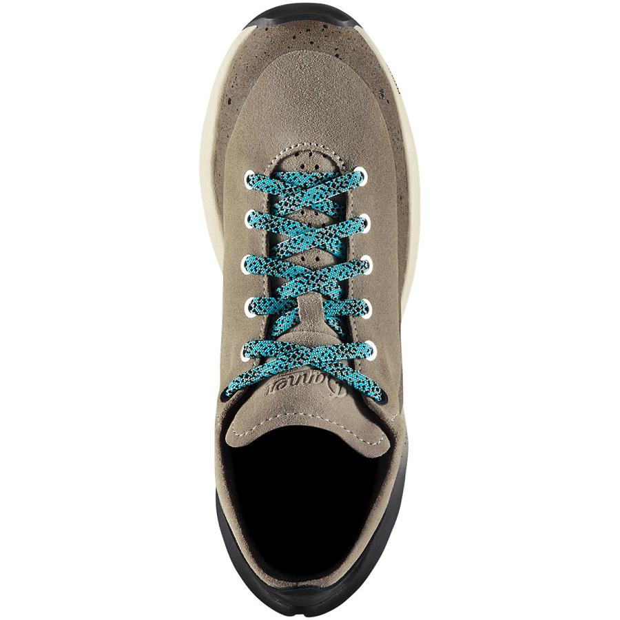 Grey / Brown Women's Danner Caprine Low Suede Shoes | SG1019IS