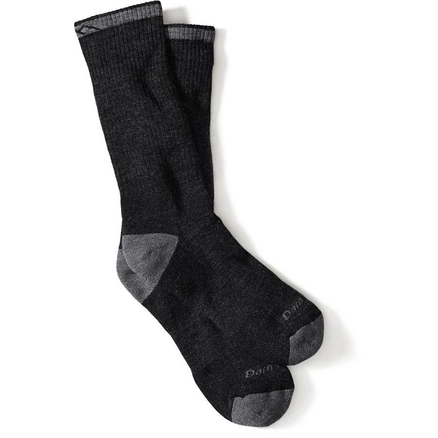 Grey Men\'s Danner Darn Tough John Henry Cushion Crew Socks | SG1632VD