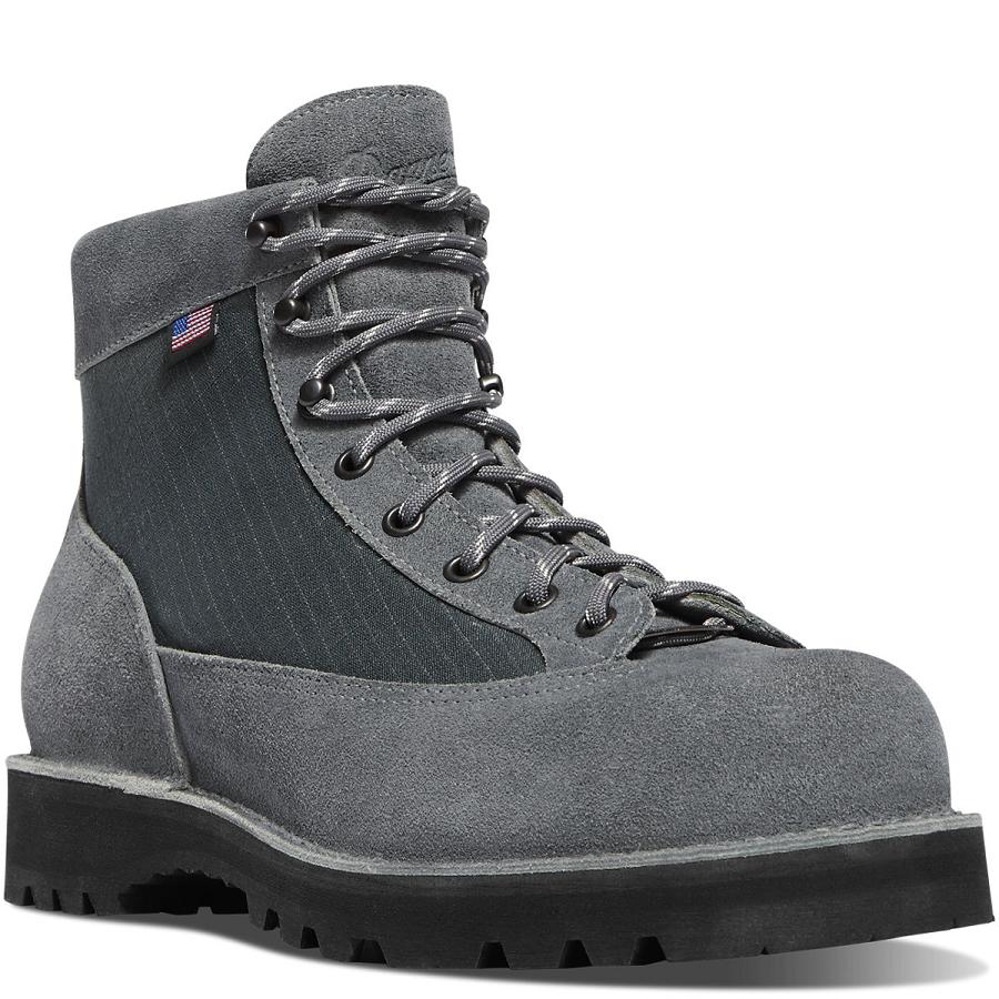 Grey Men's Danner Light Hiking Boots | SG1492DN