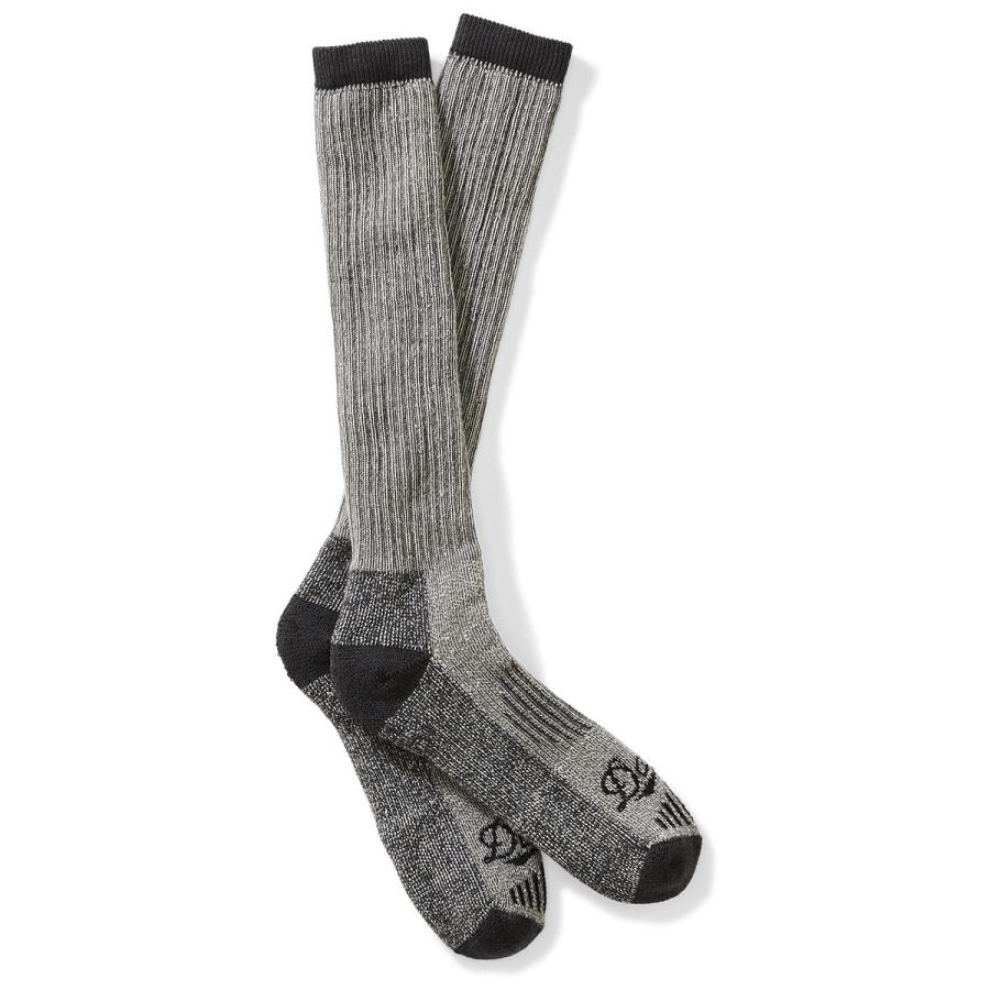 Grey Men\'s Danner Merino Heavyweight Hunting Socks Over the Calf Socks | SG1626JJ