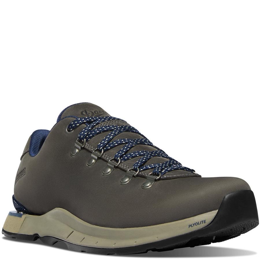 Grey Men's Danner Mountain Overlook Hiking Shoes | SG1450VD