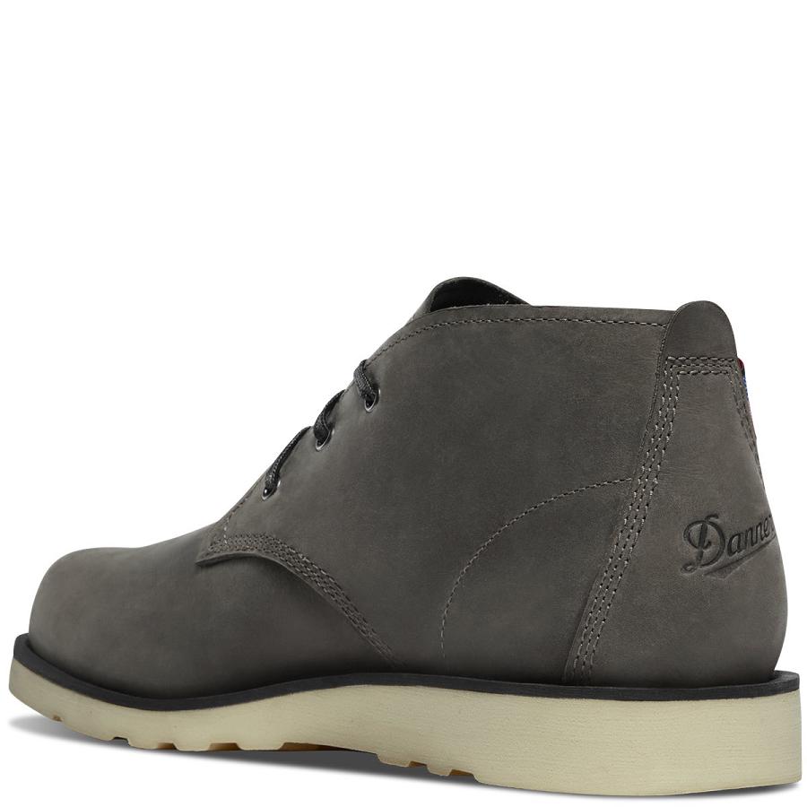 Grey Men's Danner Pine Grove Chukka Boots | SG1533WY