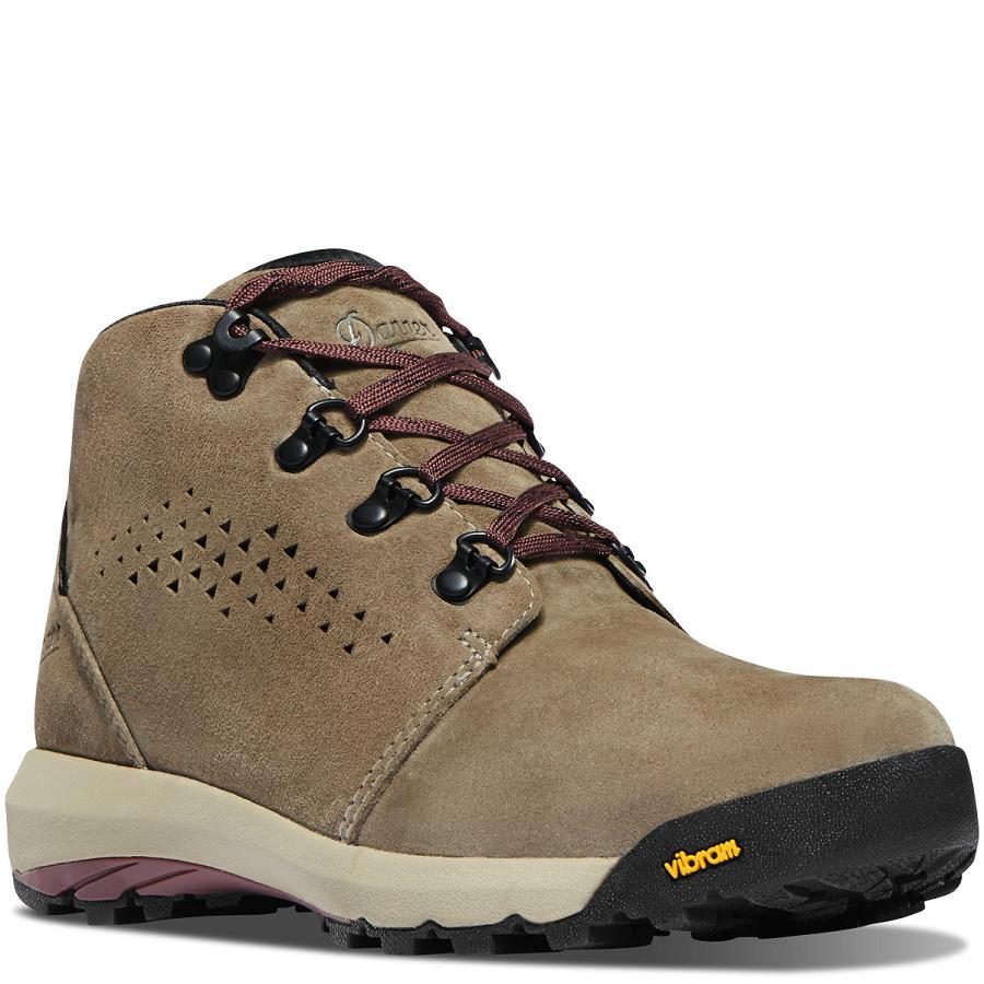 Grey / Purple Women's Danner Inquire Chukka Boots | SG1132JJ