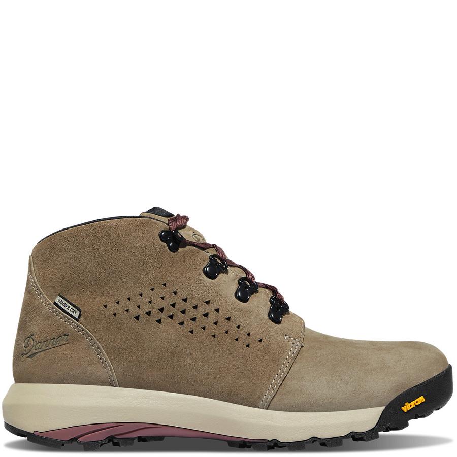 Grey / Purple Women\'s Danner Inquire Chukka Boots | SG1132JJ