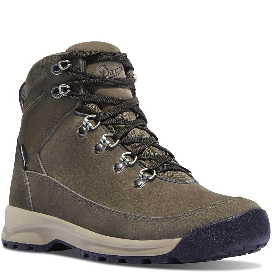 Grey Women's Danner Adrika Hiking Boots | SG1103FM