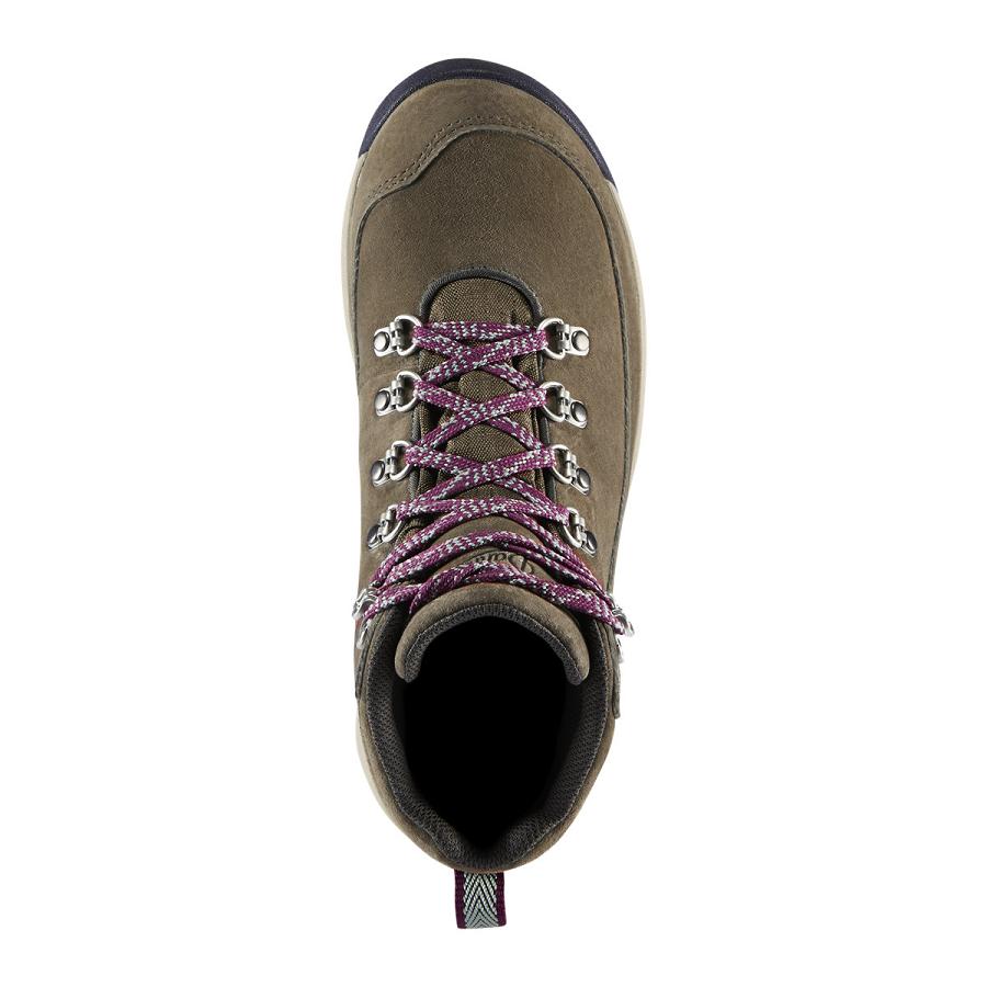 Grey Women's Danner Adrika Hiking Boots | SG1103FM