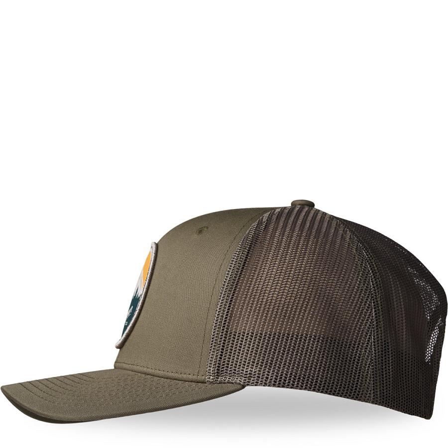 Olive / Blue Women's Danner Trucker Cap Hats | SG1249RW