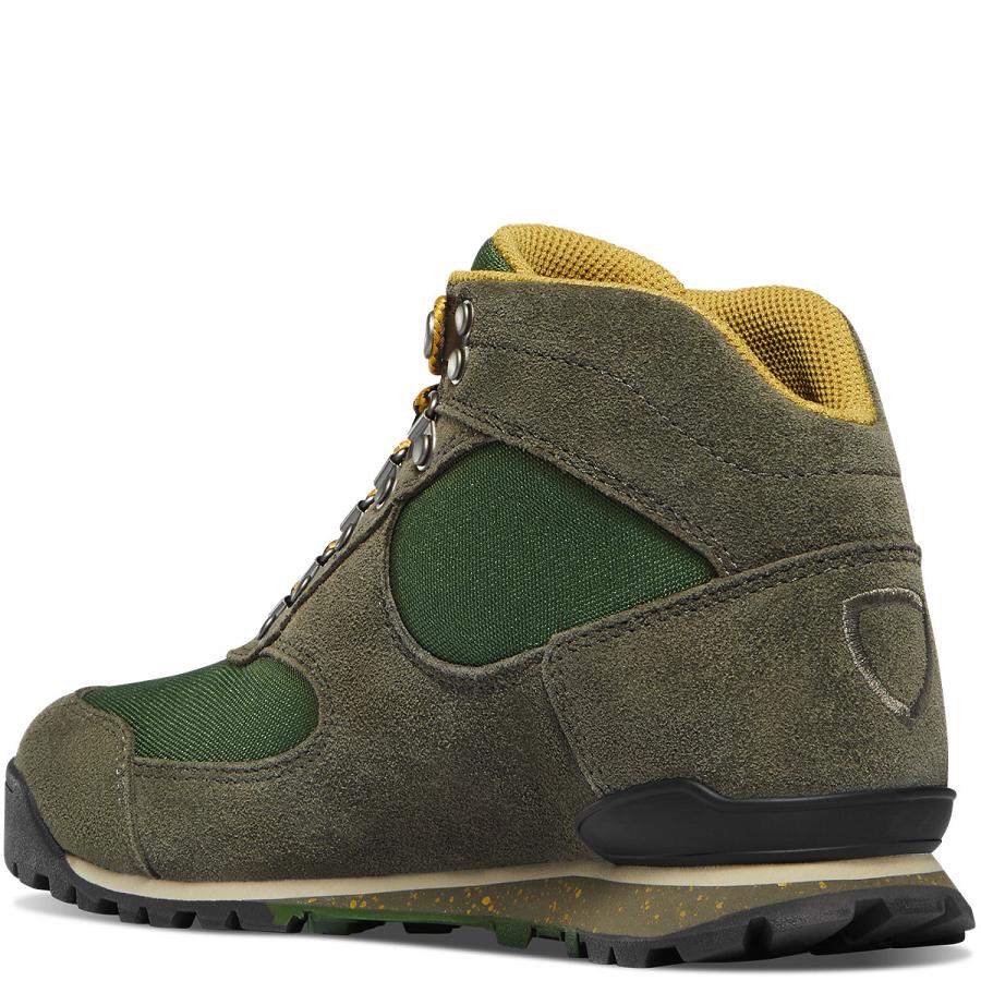 Olive Women's Danner Jag Hiking Boots | SG1087BC