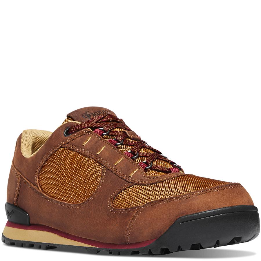 Red Men's Danner Jag Low Shoes | SG1342LH