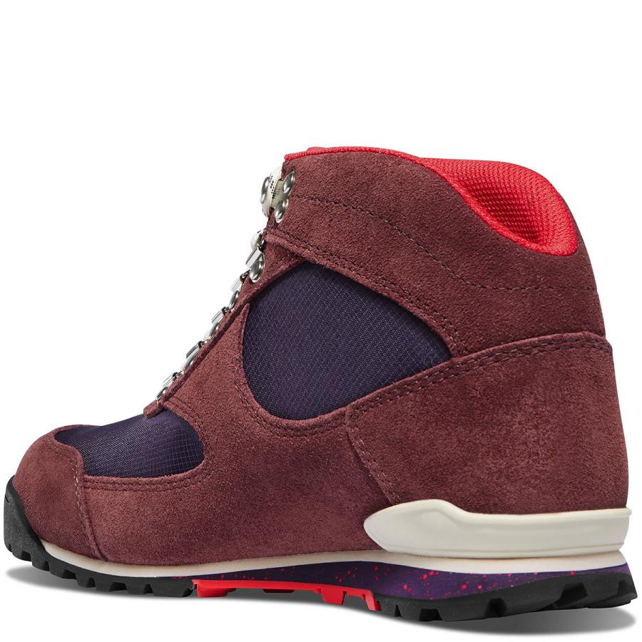 Red / Purple Women's Danner Jag Dry Weather Boots | SG1161ZG